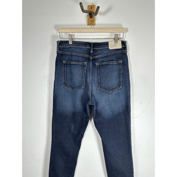 Everlane The High-Rise Skinny Jean Ankle 26 Medium Blue Wash - Picture 16 of 16